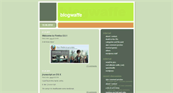 Desktop Screenshot of blogwaffe.com
